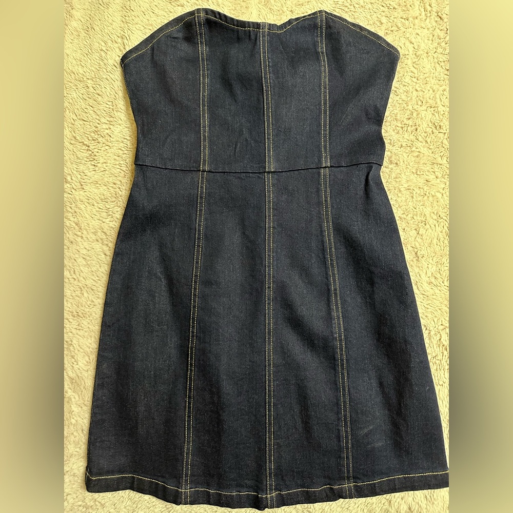 Urban Outfitters NWOT Denim Tube Dress-Size Sm